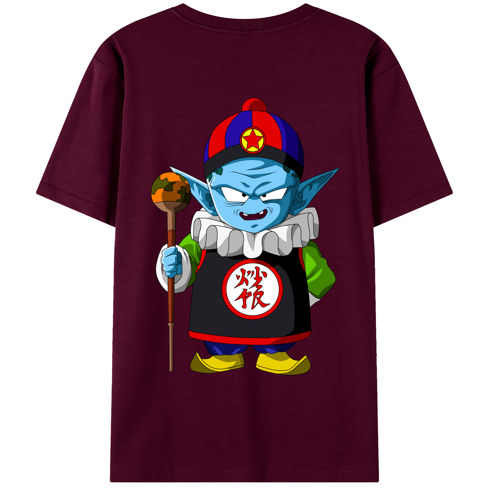 （画像用） ドラゴンボール DRAGON BALL レディース半袖Tシャツ(バックプリント)